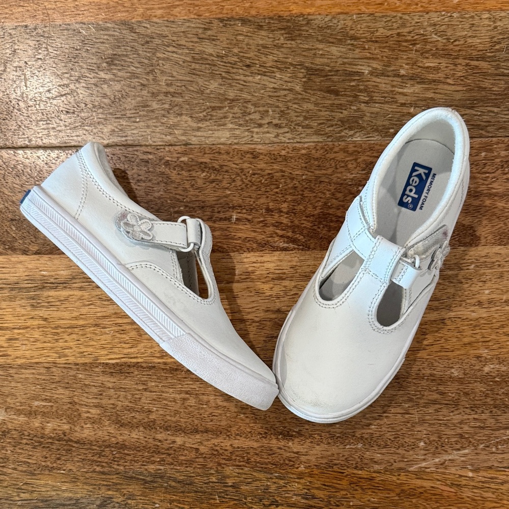 Keds Kids Cream Sneakers